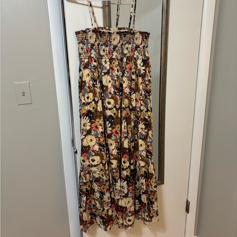 Natural Life Flora Cotton Convertible Maxi Skirt Dress